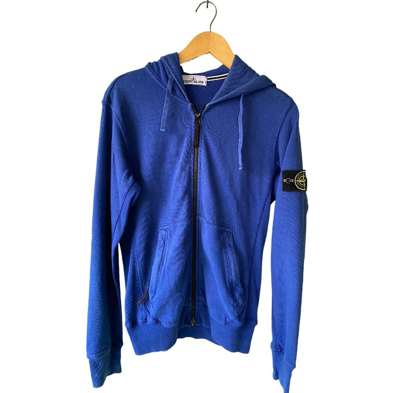 ZippHoodie Stone island Blue