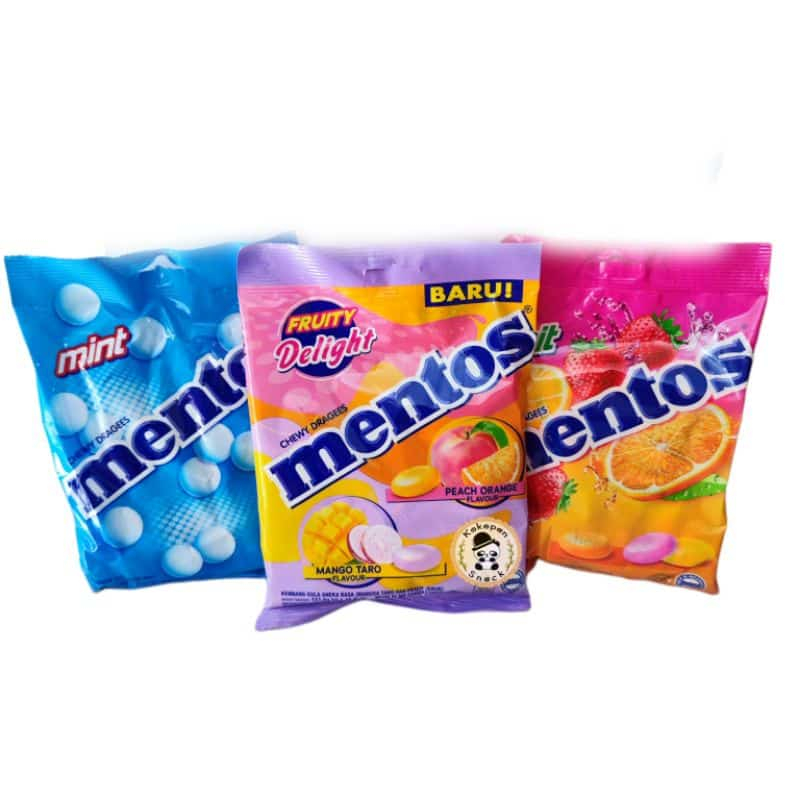 

Permen Mentos dapat 1bungkus isi 50butir