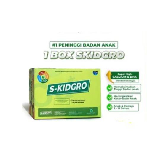 

SKIDGRO PENINGGI BADAN ANAK - 1 BOX