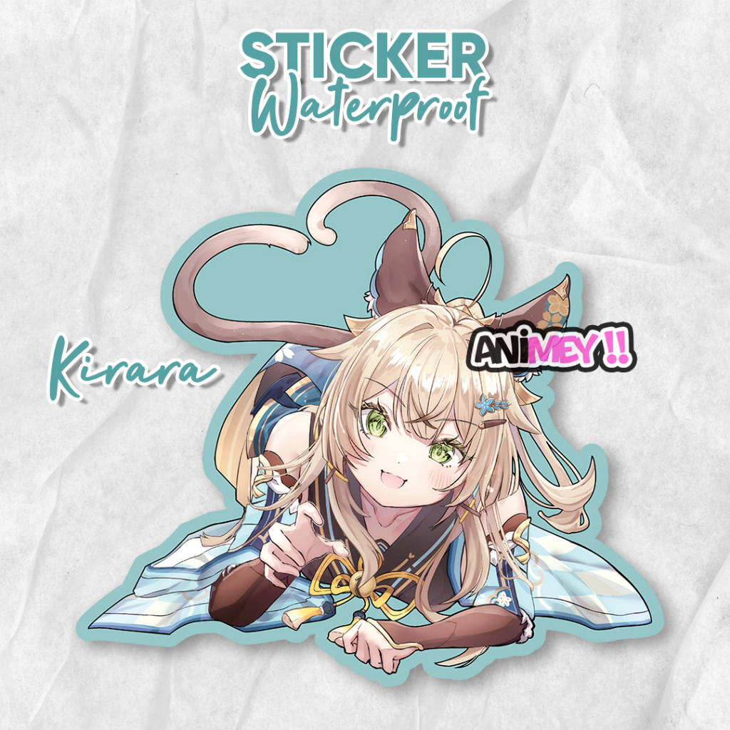 

Stiker Kirara Genshin Impact / Sticker Anime Waterproof