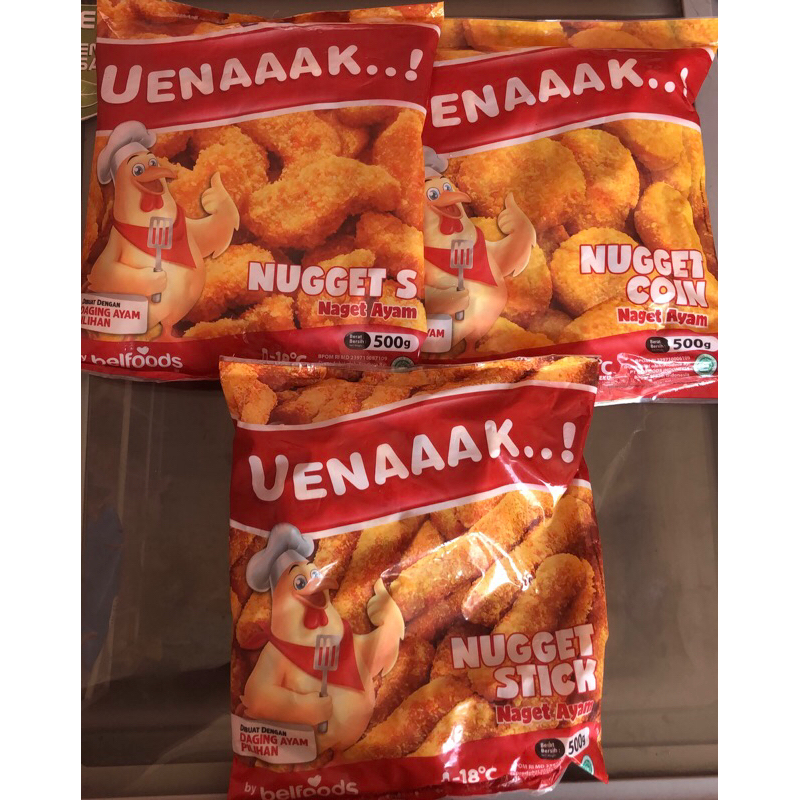 

Belfoods Uenak Nugget 500gr