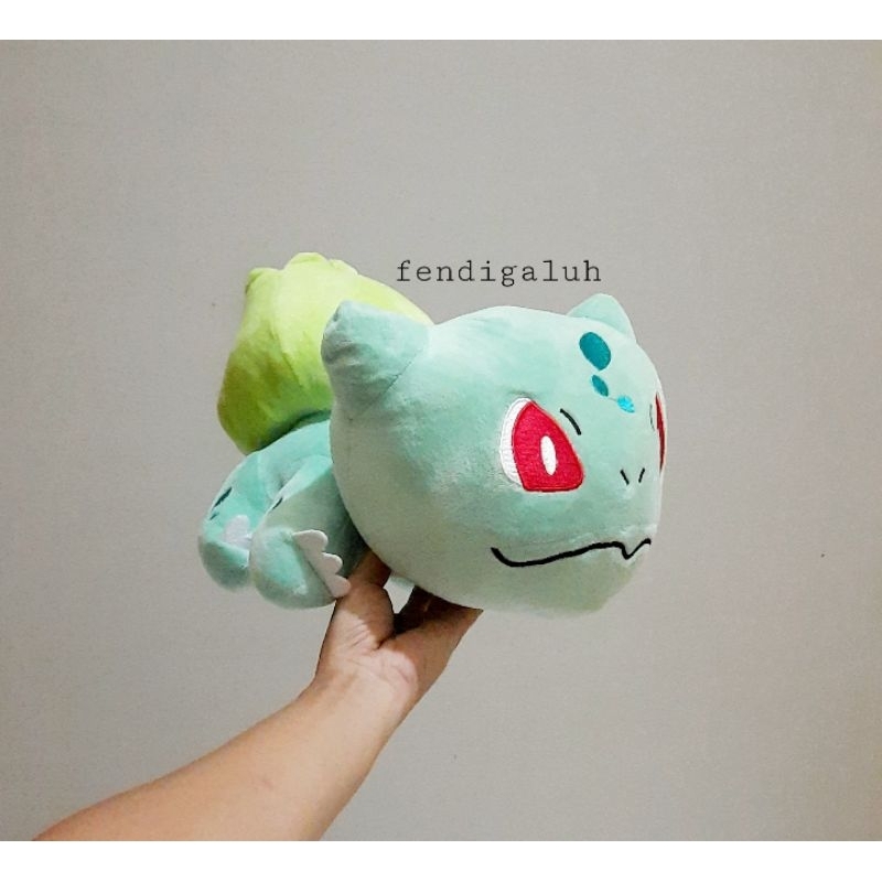 Boneka Pokemon Bulbazur Size Besar 35 Cm/ Boneka Pokemon