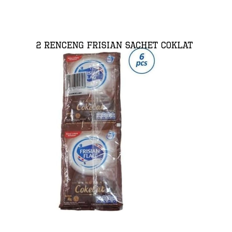 

SUSU FRISIAN FLAG COKLAT SACHET 2 RENCENG