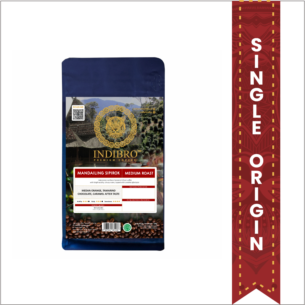 

Kopi INDIBRO SINGLE ORIGIN MANDAILING SIPIROK