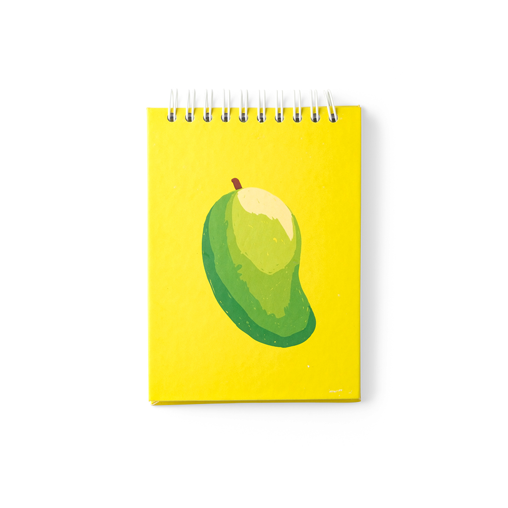 

XOXO Bali - Mango Small Spiral Notebook | Buku Tulis Kecil Buah Mangga Kertas Polos