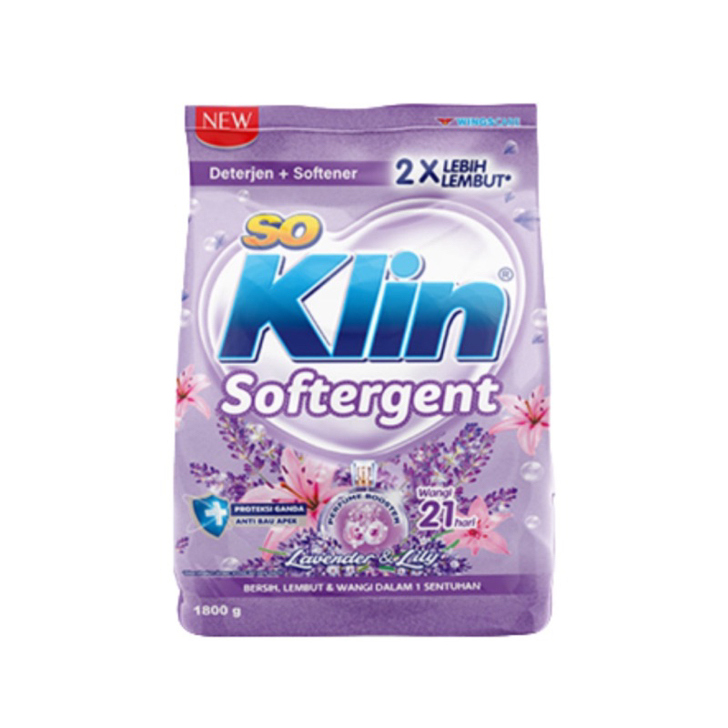 SOKLIN - Softergent Lavender & Lily 1800gr