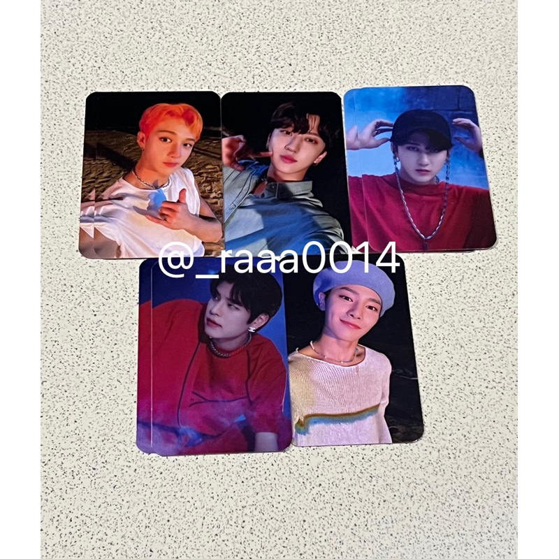 Stray Kids Bang Chan Changbin Seungmin I.N Mecima Noeasy VC Photocards