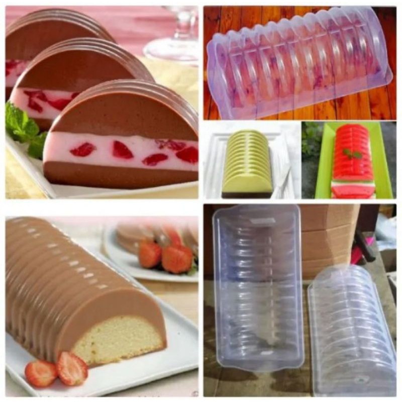 Cetakan puding/ager setengah lingkaran, Loyang semangka, kue pancong