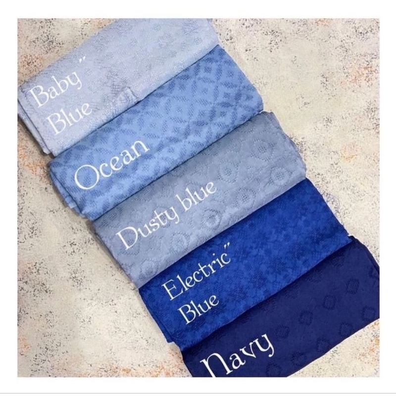 kain batik viscose polos warna