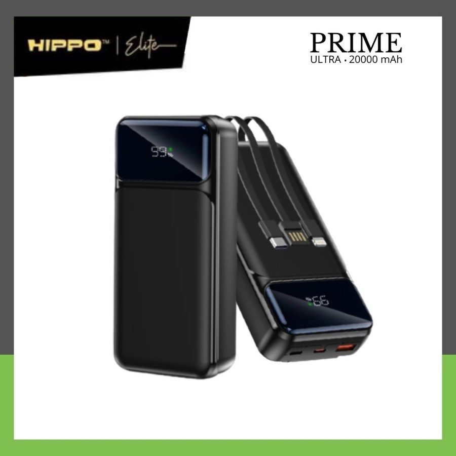 Hippo Elite PowerBank Prime Ultra PD 22,5W 20000mah QC4+