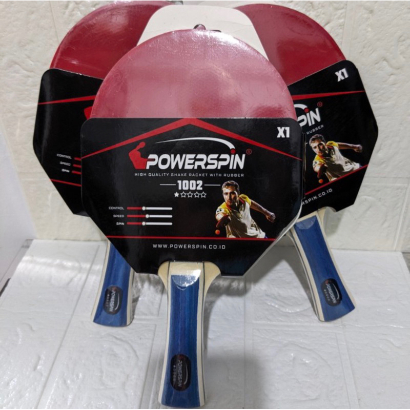 bet / bad / bat pingpong pimpong tenis meja powerspin 1002