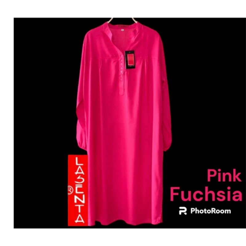 Tunik polos rayon fanta Tunik katun rayon tunik polos jumbo lasenta Tunik rayon Tunik terlaris tunik