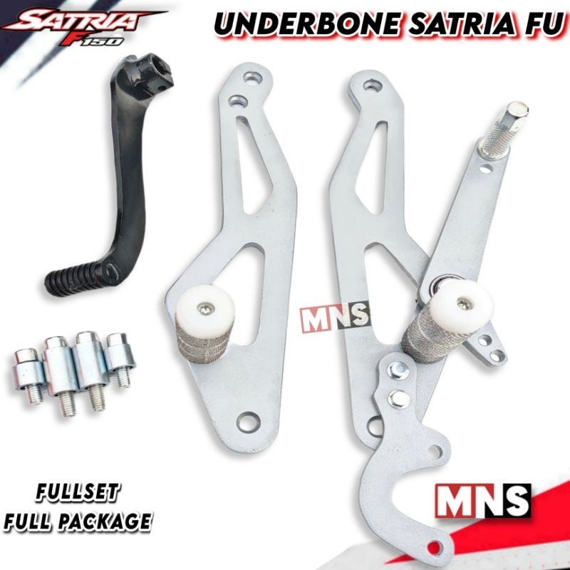 Ub Underbone Satria Fu 150 Karbu & Injeksi Fullset Full Package Footstep Underbon Anderbon Bostep Bo