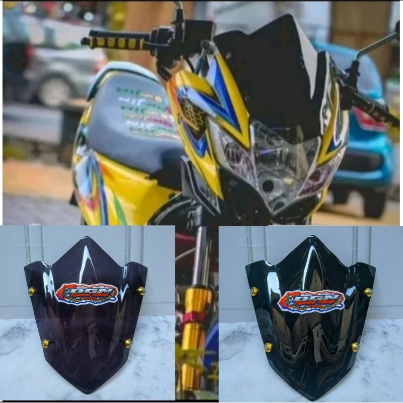 VISOR SATRIA FU BARONG 2010-2013 FREE BAUT VARIASI