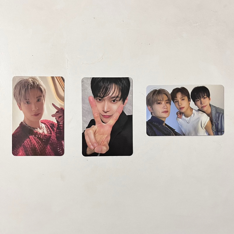 NCT DOJAEJUNG Photocard Doyoung, Jaehyun & Dojaejung Official