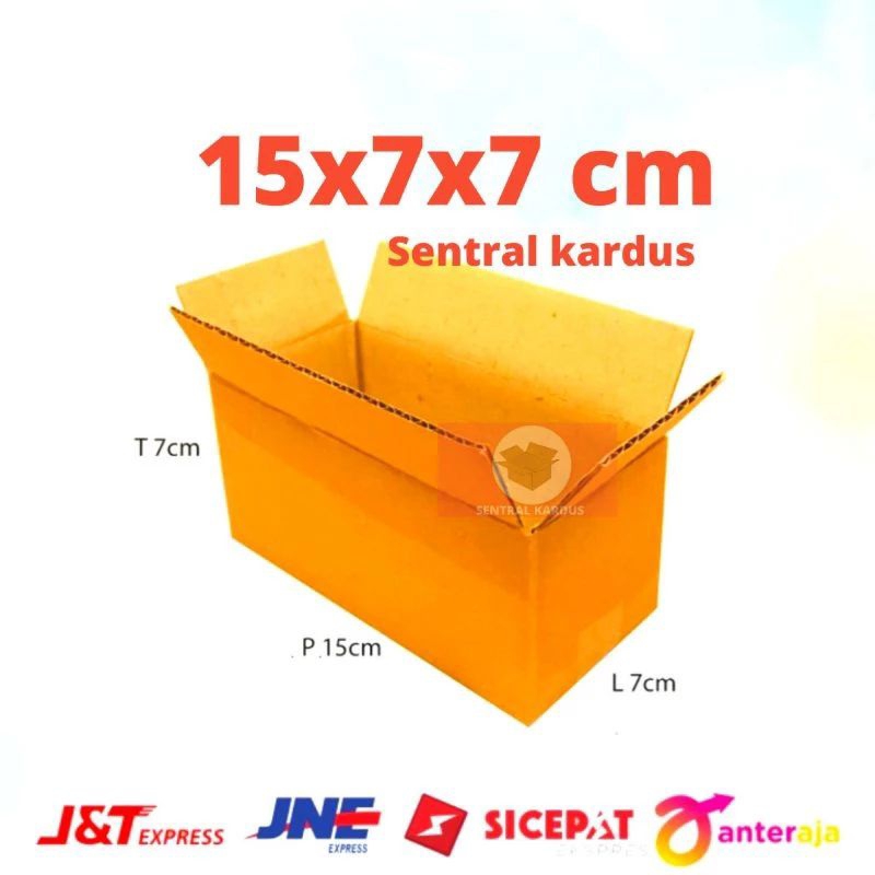 

kardus 15x7x7 cm