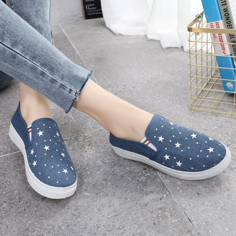 NW026 Sepatu Sneakers Wanita Canvas Import