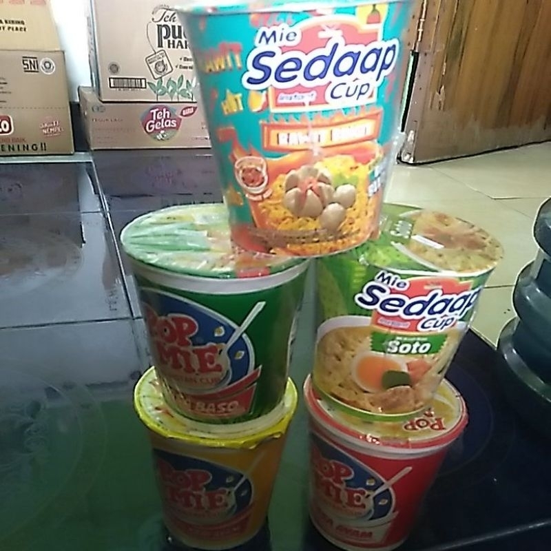 

pop mie n sedap cup