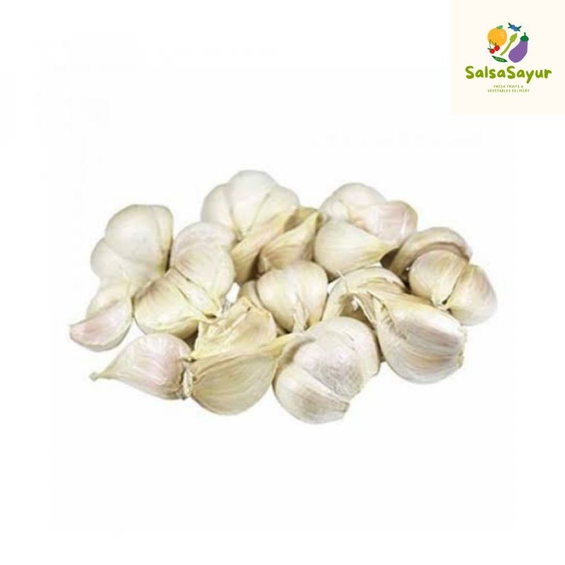 

Bawang putih cutting