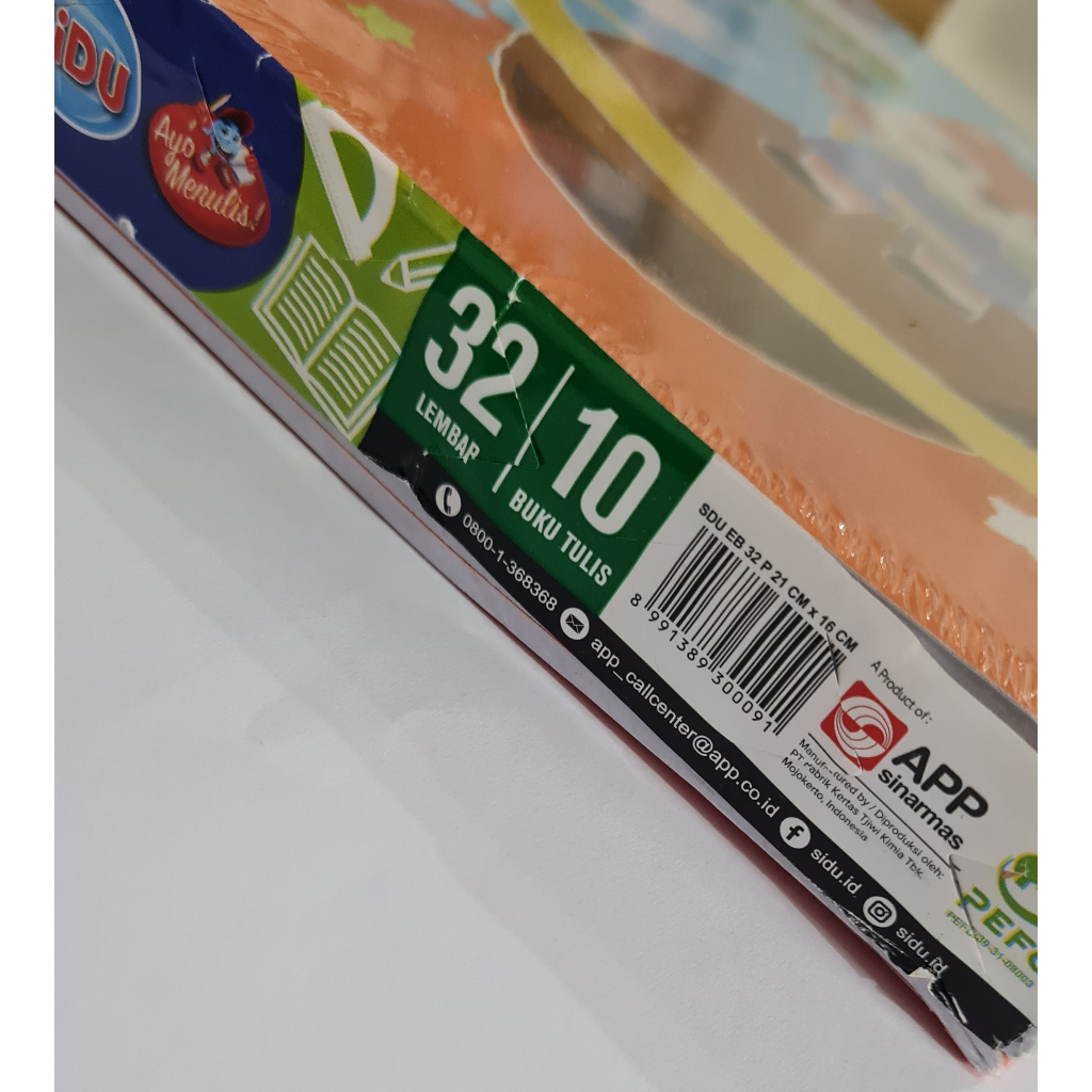 

MilL (10 Pcs ) Buku Tulis Sidu 32 Lembar Khusus instant/Sameday