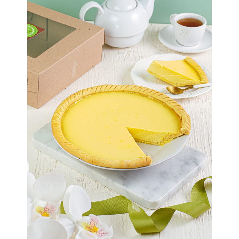 

Tart susu paketan original 2 piring /egg tart / pie susu Pontianak/milktart