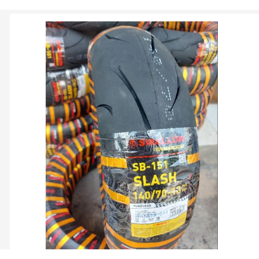BAN LUAR 140/70-13 SWALLOW SLASH SB-151 TUBELESS