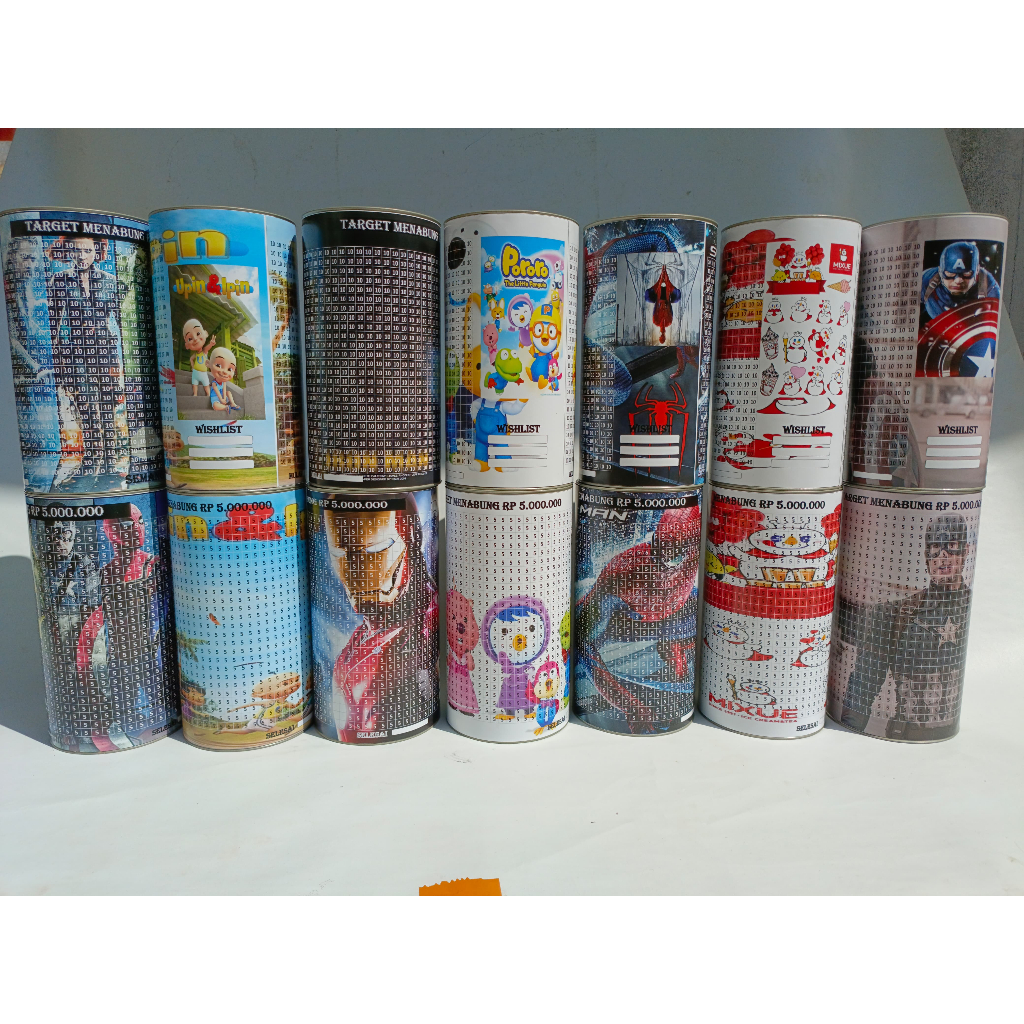 CELENGAN TARGET 10 RIBU 10 JUTA KARAKTER JUMBO CELENGAN TARGET 5 RIBU 5 JUTA KARAKTER JUMBO FREE PAC