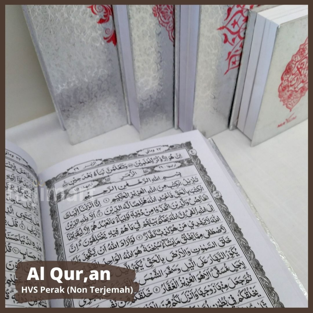 

AL QUR'AN (HVS PERAK) TANGGUNG / AL QUR'AN MA"SUM NON TERJEMAH TANGGUNG