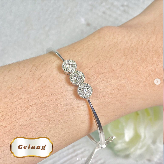 Elco Jewellery - Gelang Berlian Eropa F Vvs | GBRE-00766SH Berkualitas dan Bergaransi