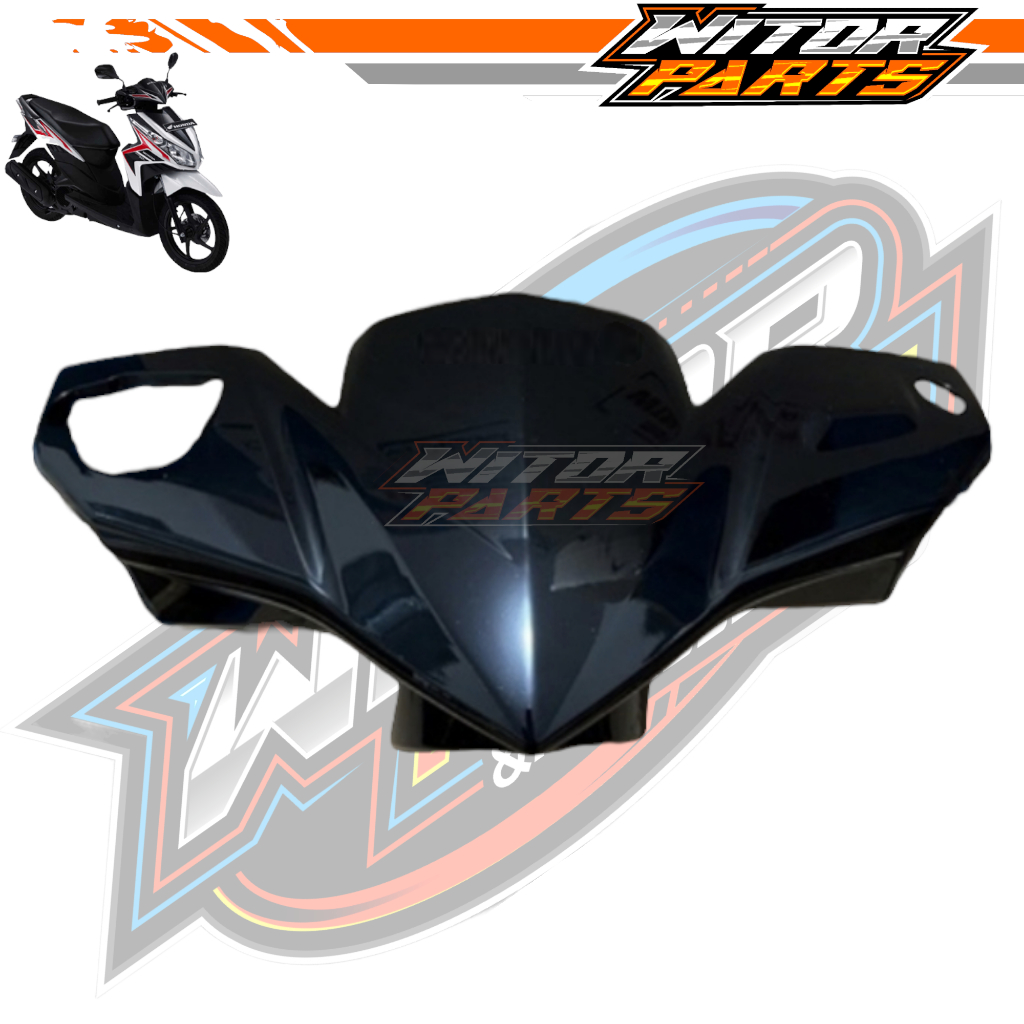 Batok Kepala Depan Vario Techno 110 Karbu Lama Hitam / Batok Kepala Depan Vario Techno Karbu 110 CBS