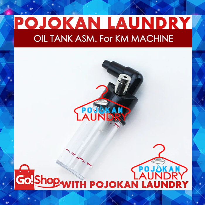 Botol Minyak Mesin KM/ Botol Oli Mesin Potong KM Tegak (M 034)/Oil Pump Mesin Potong KM