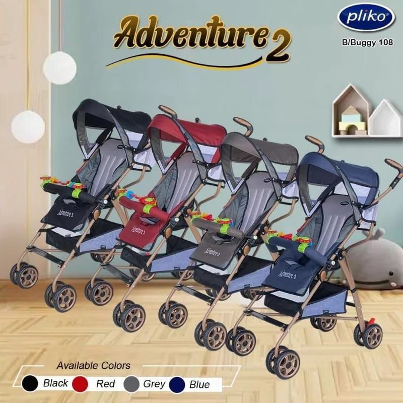 Stroller Pliko Adventure 2