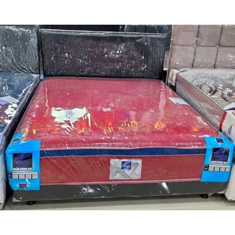 Ranjang Single Bed/Kasur Single Bed Merk Solid