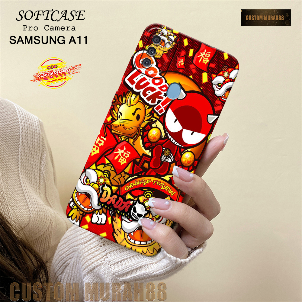 Case Samsung A11 Terbaru - Fashion Case AESTHETIC - Casing Hp Samsung A11- Softcase Pro Camera Samsu