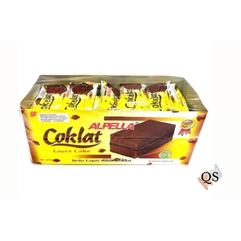 

Alpella Coklat Bolu Lapis Coklat 1 Box 24pcs