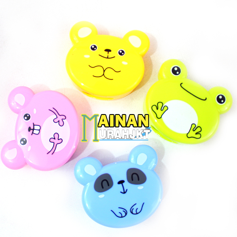 

MAINANKEI ATK ALAT RAUTAN UNIK LUCU ANIMALS TR-3075 ATK SERUTAN PENCIL SHARPENER ANIMALS KODOK PANDA RAUTAN 2 MATA