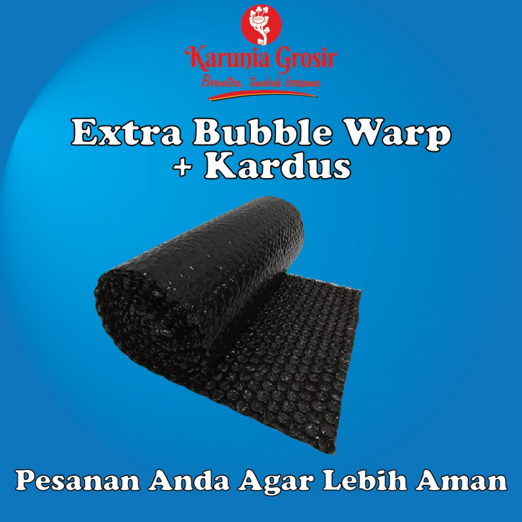 

extra bubble wrap dan kardus agar pesanan kalian lebih AMAN