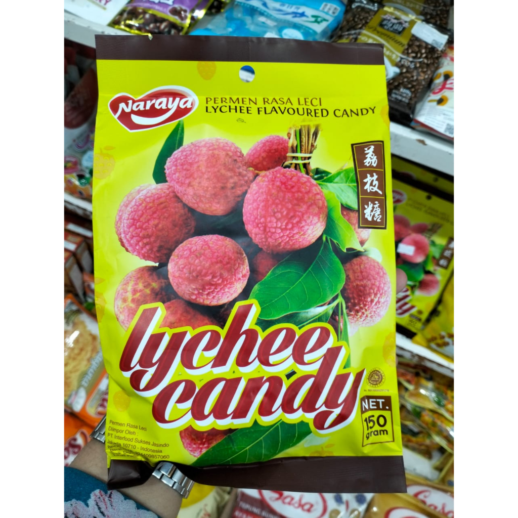 

naraya permen rasa lychee impor china