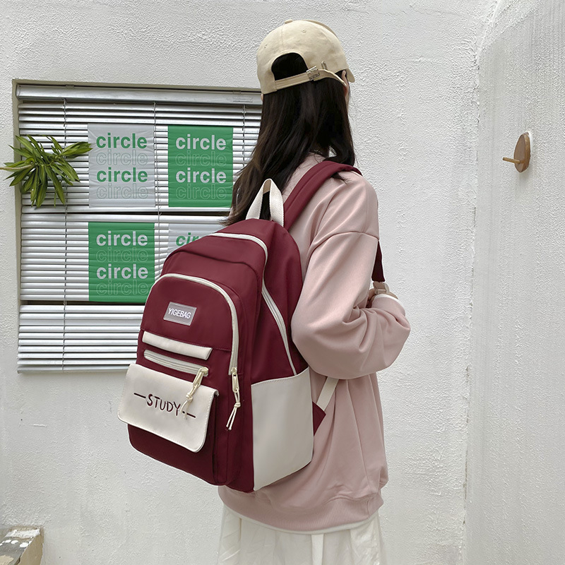 Tas Sekolah Import Korean Style / Tas Sekolah Remaja  / Tas Sekolah SMA SMP / Tas Ransel Wanita