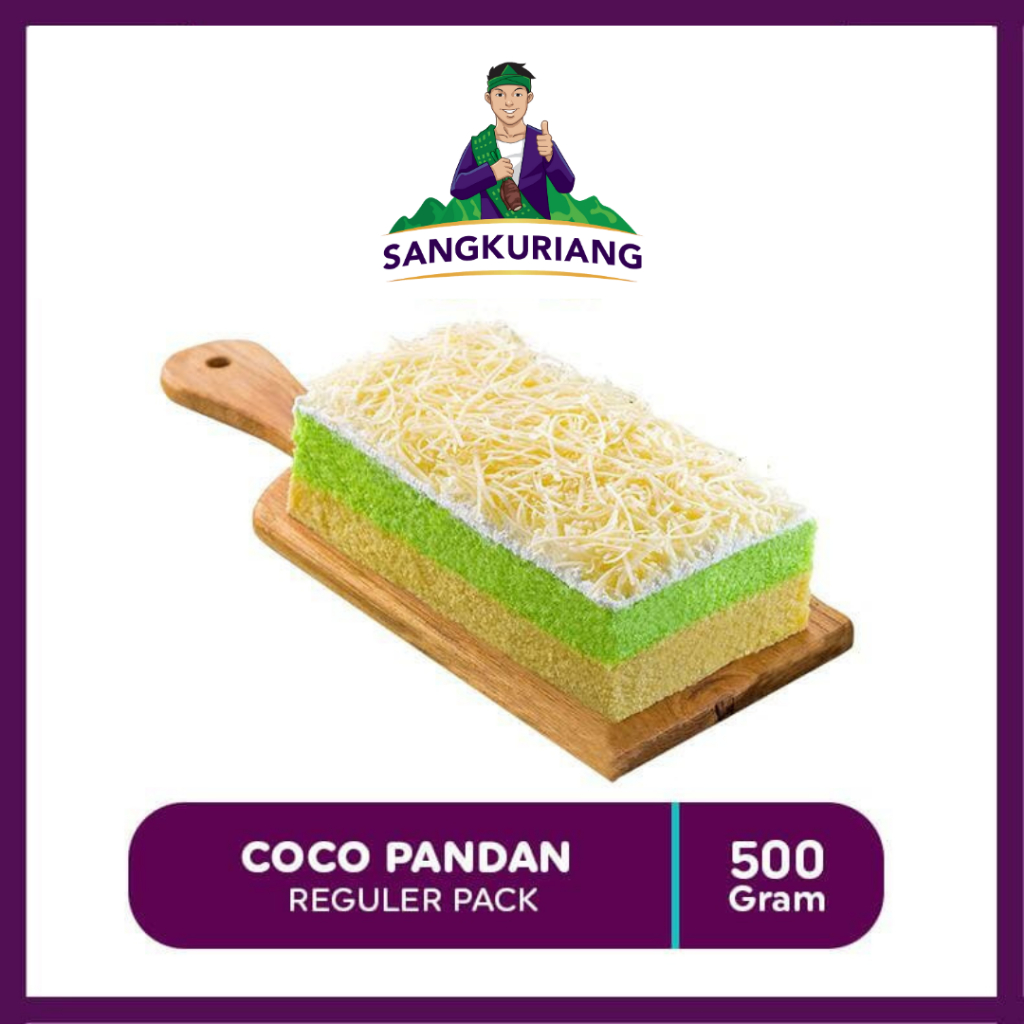 

Lapis Bogor Sangkuriang Chocopandan - Reguler Pack