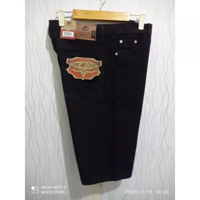 Celana pendek jeans pria/Jeans Obie one pendek