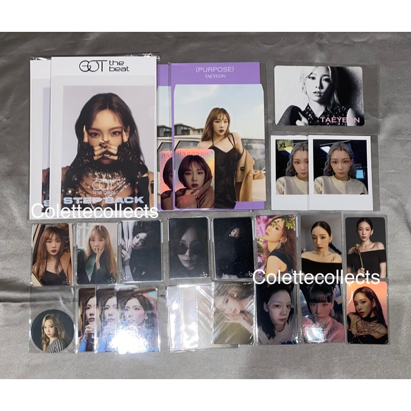 Photocard SNSD Taeyeon Original (Konser MD, Holo, Lenti, Photopack, Cashbee, Fortune, Seasons Greeti