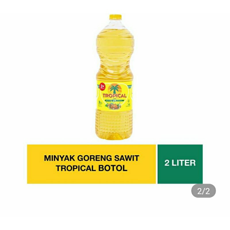 

MINYAK TROPICAL 2L KEMASAN BOTOL