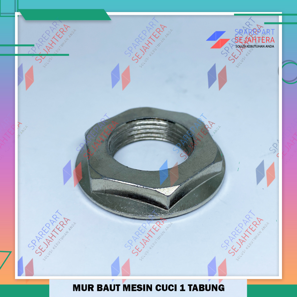 BAUT MUR RING GEARBOX GIRBOK BESI MESIN CUCI 1 TABUNG UNIVERSAL SEMUA MERK 36 MM