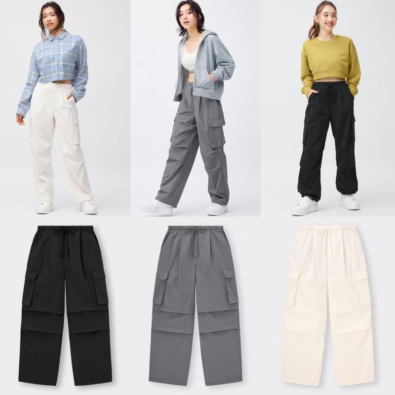 unq cargo cotton pants