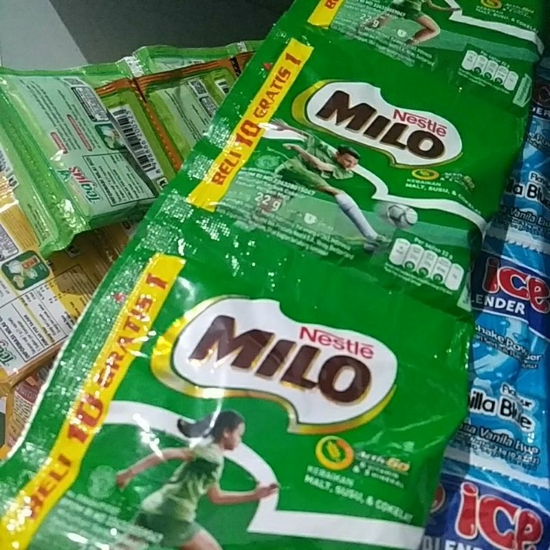 

Milo sachet rencengan isi 11