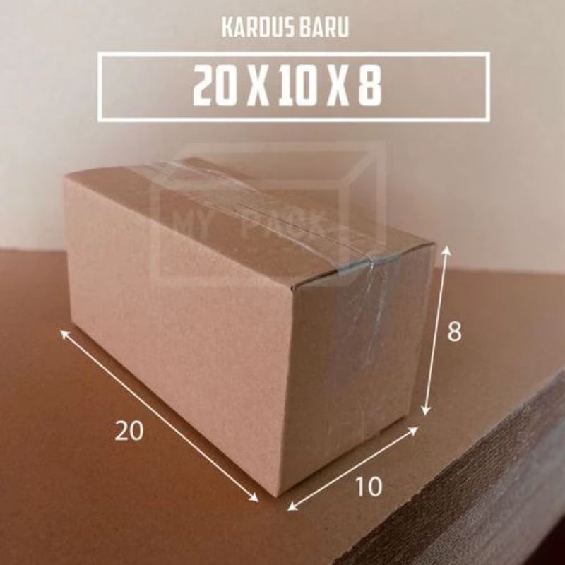 

kardus 20x10x8 cm kuat
