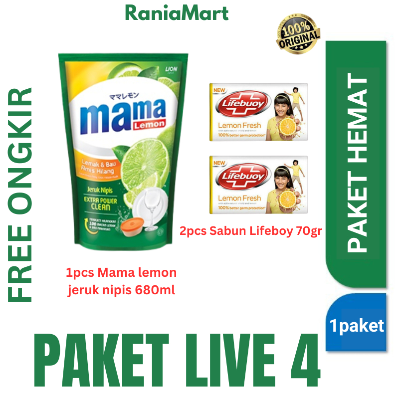 

Paket live 4 free kardus packing kulakan murah raniamart