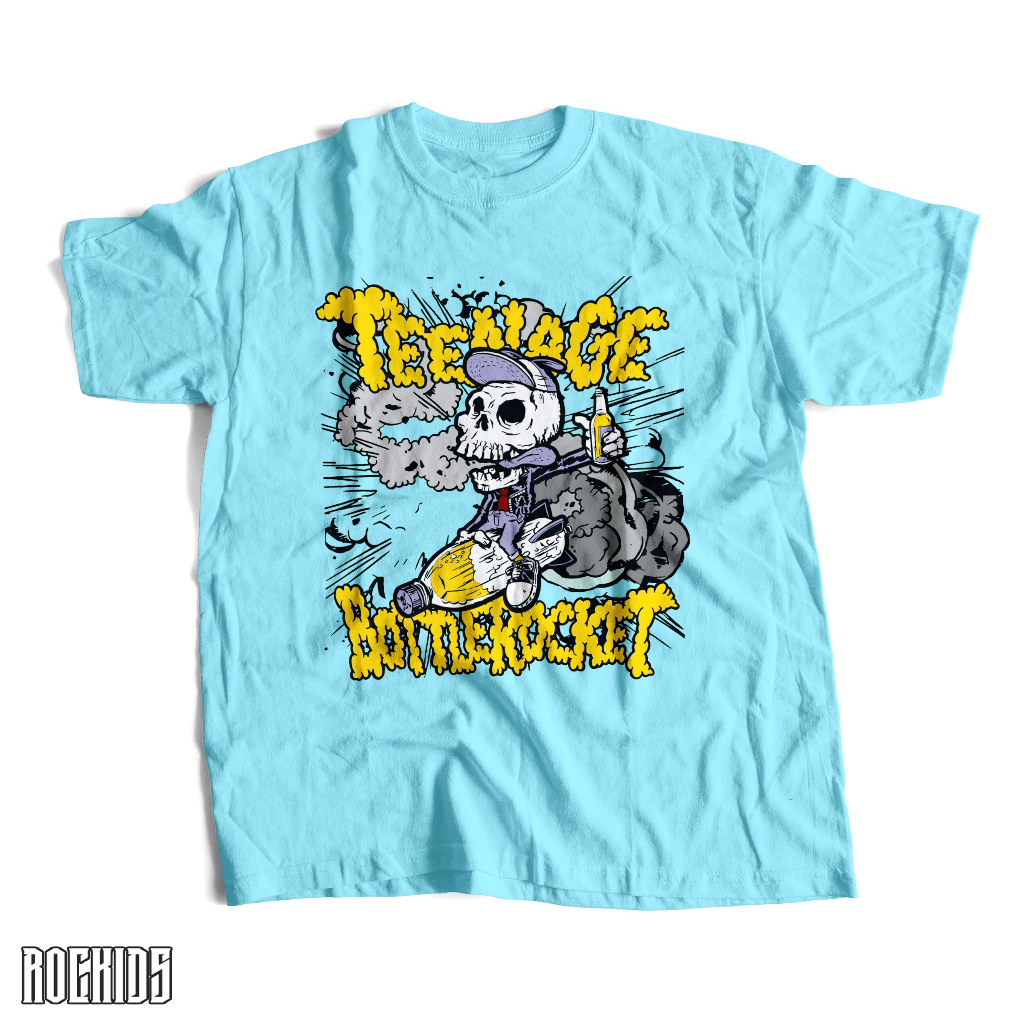 ROCKIDS - TEENAGE BOTTLEROCKET - TSHIRT - TEES - KIDSWEAR - KAOS BAND - KAOS BAND TEENAGE BOTTLEROCK
