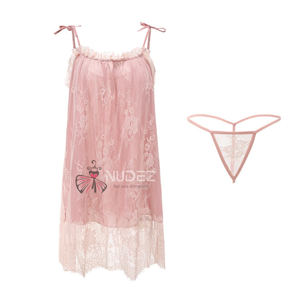 Lingerie Lingering Sexy Wanita Hot Binal Premium N60 / Baju Dinas Malam Cewe Seksi Bahan Halus